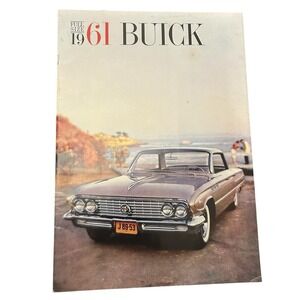 1961 Buick Original Full Size Sales Brochure Electra Invicta Le Sabre Wagons